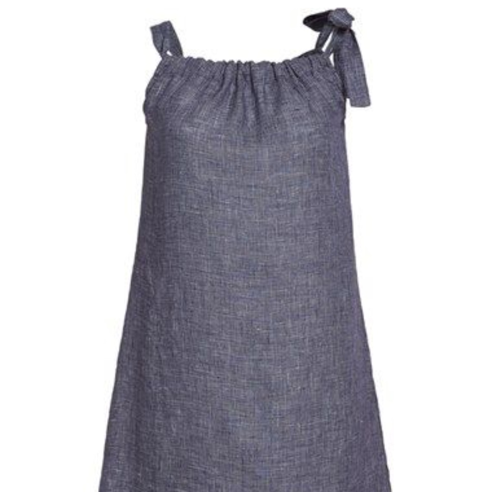 iso Fog Linen Valerie dress